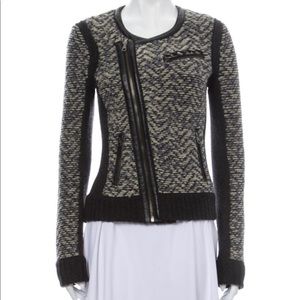 Rag & Bone wool and leather jacket